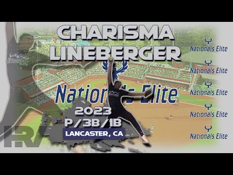 2023 Charisma Lineberger Pitcher and 3B/1B, Softball Skills Video