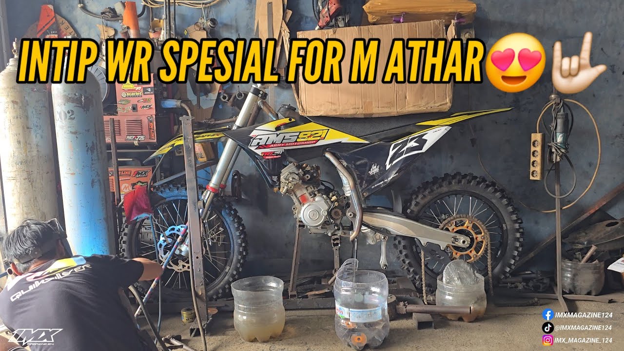 TAKE A PEEK AT M ATHAR'S NEW MOTORCYCLE‼️ SPECIAL WR FOR 23‼️