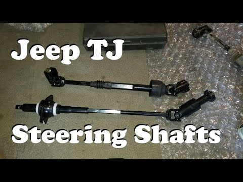 Steering Shaft Replacement 1999 Jeep Wrangler