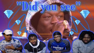 AMERICANS REACT| J Hus - Did You See - Live from the BRITs Nominations Show 2018
