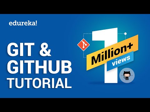 What is Git | What is GitHub | Git Tutorial | GitHub Tutorial | Devops Tutorial | Edureka