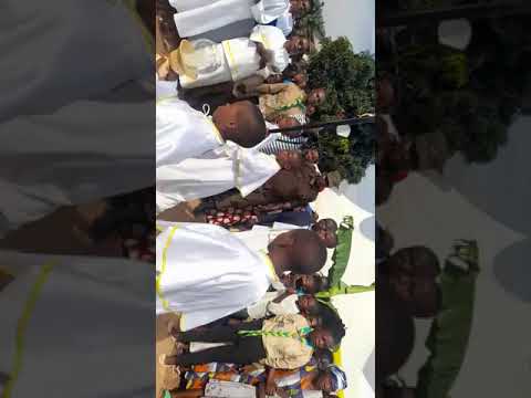 Ibitangaza Nyiricyubahiro Cardinal Antoine Kambanda akoreye abakrisitu Jali-Nyakabungo