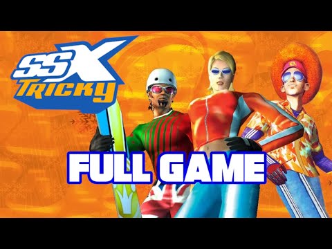 SSX Tricky - PS2 - World Circuit Race - Full Game ft Psymon (Retro Games)