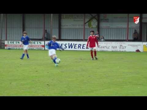 voetbalwedstrijd Rood-Wit D3 - TSC