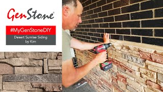 Totally Revamp Your Home with GenStone Stone Veneer 🏚🔜🏠 #MyGenStoneDIY
