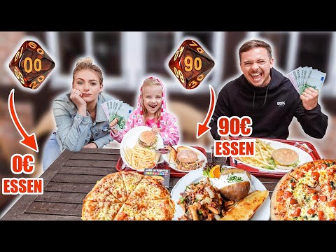 A roll of the dice determines how much money we spend for one day (SO EXPENSIVE €€€€)