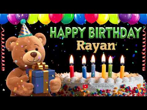 Rayan Happy birthday To You - Happy Birthday song name Rayan 🎁 🎂