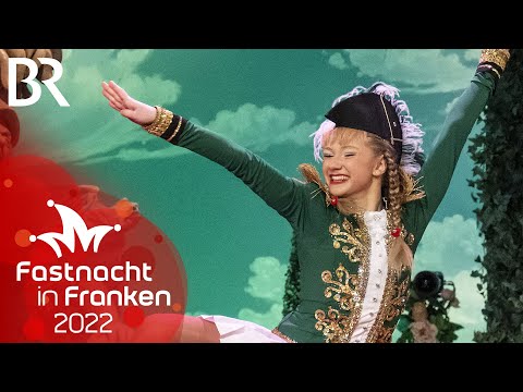 Tanzmariechen Aenne Rebhan, Emilia Castaneda, Lorena Ruthhard | Fastnacht in Franken 22 | Tanzsport