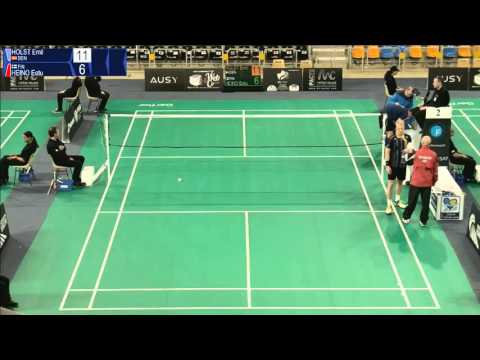 Emil Holst vs Eetu Heino (MS, R32) - Orleans Intl. 2016