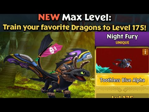 TOOTHLESS MAX LEVEL 175 TITAN MODE - Dragons: Rise of Berk NEW UPDATE