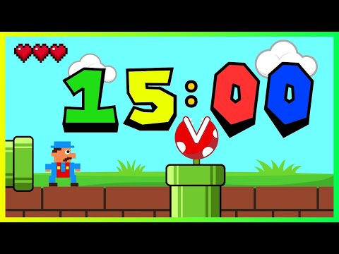 15 Minute Timer Super Mario | Happy - Classroom - Game |