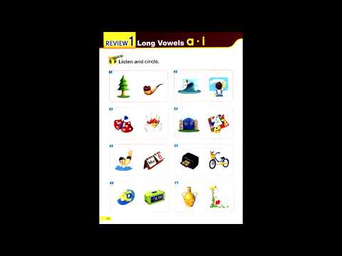 page 40 smart phonics 3  review 1 long vowels a   i #smartphonics3 #shorts