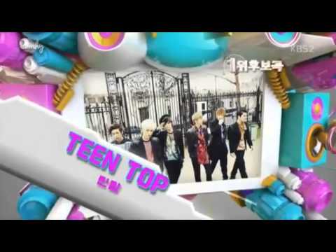 [HD] 130308 Today No#1 Nominee SHINee Vs Teen Top @ Music Bank