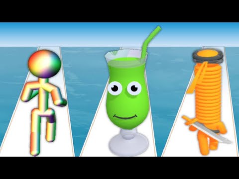 Tall Man Run vs Juice Run vs Long Neck Run - New Update Gameplay All levels ( android / ios )