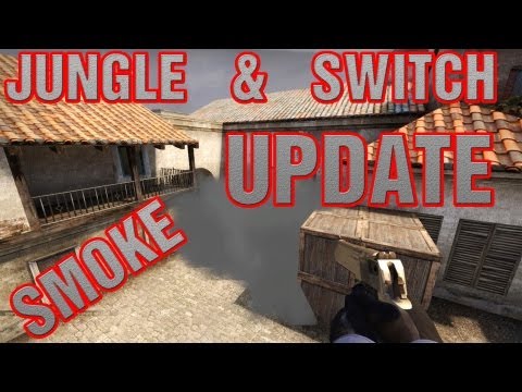 JUNGLE & SWITCH SMOKE update | de_mirage_ce CS:GO | important basic Terror smoke tutorial 1/8  !!!