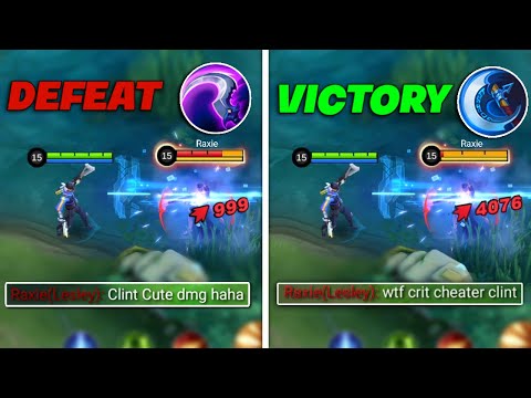 WHEN TOP 1 GLOBAL CLINT TRY DANGEROUS CRITICAL BUILD!🔥 (MUST TRY THIS) - MLBB