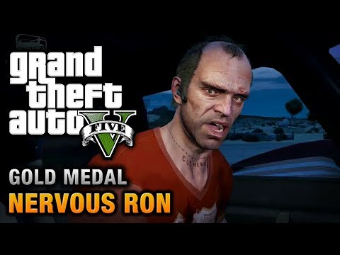 GTA 5 - Mission #19 - Nervous Ron [100% Gold Medal Walkthrough]
