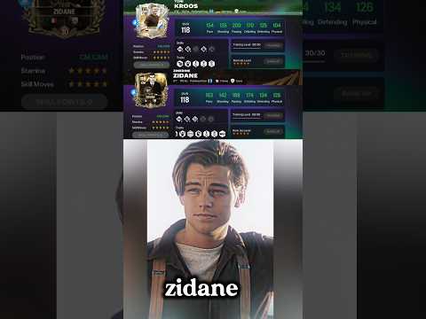 zidane vs Kroos #fcmobile