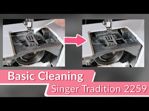 Basic cleaning and maintenance | Singer Tradition 2259