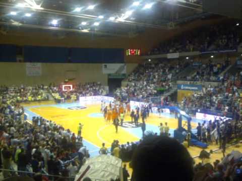 Minutos finales del partido del Obradoiro