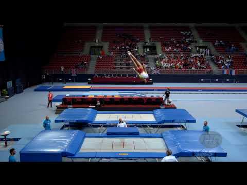 MARTINS Beatriz (POR) - 2017 Trampoline Worlds, Sofia (BUL) - Qualification Trampoline Routine 2