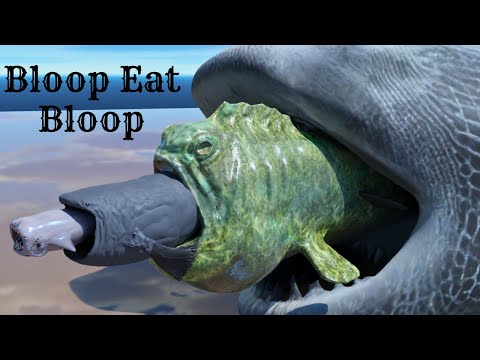 Bloop Eat Bloop | Comparison | 3D Animation