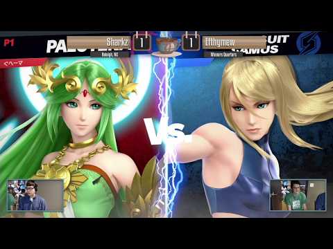 SSF #34 - Sharkz (Palutena) vs Efthymew (Zero Suit Samus) - Winners Quarters