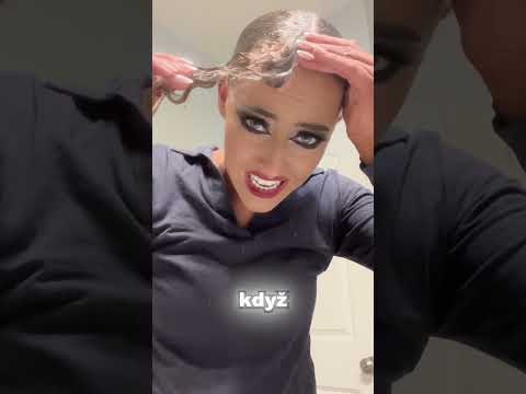 Použila šílené množství gelu na vlasy… důvod tě překvapí 😱✨