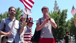 Restore The Fourth Rally & Protest - San Francisco California - July 4, 2013 - Part 2