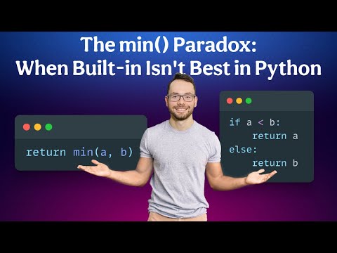 Algorithm Optimization Constant Factor Improvement For Built In Minmax In Python