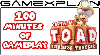 Captain Toad: Treasure Tracker Stream - 100-Minutes of Gameplay!