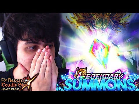 The BEST DERIERI LEGENDARY HERO Summon! Seven Deadly Sins: Grand Cross