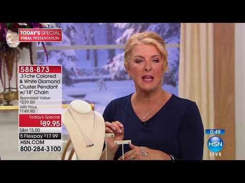 HSN | Colors Of Diamonds Jewelry 02.05.2018 - 10 PM