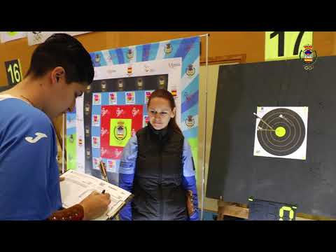 BENALMADENA FEB’18 - FINAL LONG BOW MUJERES - CAMPEONATO ESPAÑA TRADICIONAL y DESNUDO EN SALA