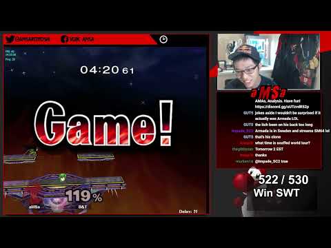 B&T (Marth) vs Amsa | Slippi Ranked SSBM