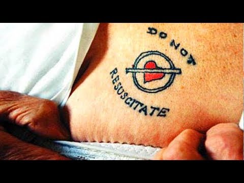 Татуировки доноров крови