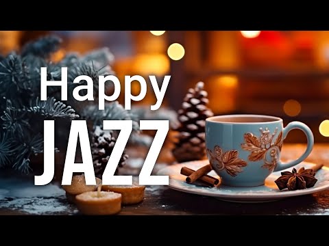 Happy Lightly Winter Jazz ☕ Sweet Jazz Coffee & Positive Morning Bossa Nova Piano for Energy the day