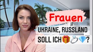 Geld geben - Hilfe oder Manipulation? Ukrainische und russische Frauen treffen u