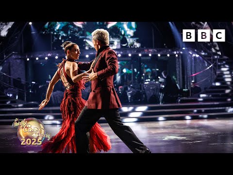 Karen Carney and Carlos Gu Tango to Training Season by Dua Lipa ✨ BBC Strictly 2025