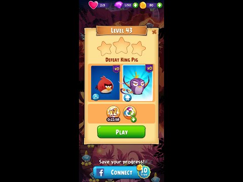 Angry Birds POP Level 43