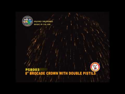 PS8003 - 8 INCH SHELL - WIZARD FIREWORKS
