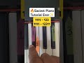 The Easiest Piano Tutorial Ever