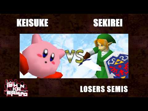 Kansai 2020 Losers Semis - Sekirei (Link) Vs. Keisuke (Kirby) Super Smash Bros - SSB64