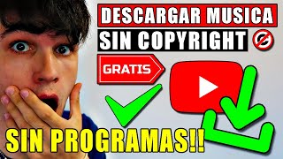 ✅ Cómo DESCARGAR MÚSICA de YOUTUBE audio GRATIS a tu PC/Celular SIN PROGRAMAS 2023 👉(Fácil y Rápido)