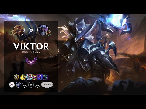 Viktor Bot vs Kai'Sa - KR Master Patch 12.10
