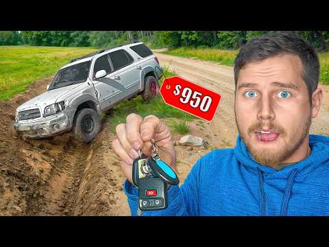 I Bought A WRECKED $950 SUV To FIX and FLIP For A PROFIT