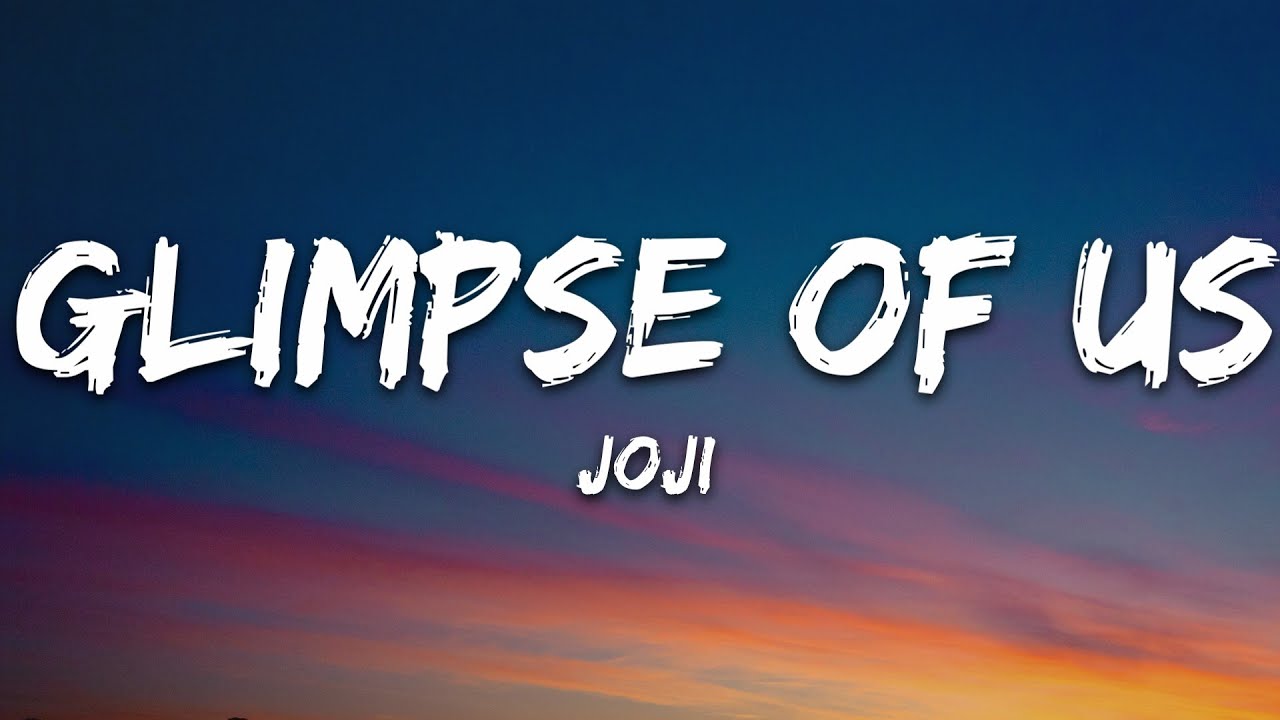 Joji - Glimpse of Us (Lyrics)  | English 2022 lyrics | Joji - Glimpse of Us