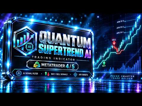 Video Quantum SuperTrend AI Alerts MT4