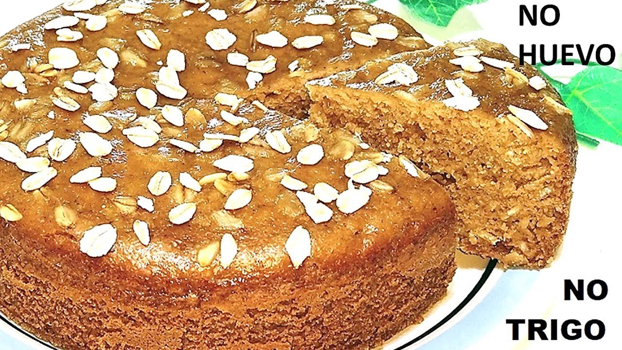 PAN DE AVENA SIN HUEVO ESPONJOSO! AL VAPOR