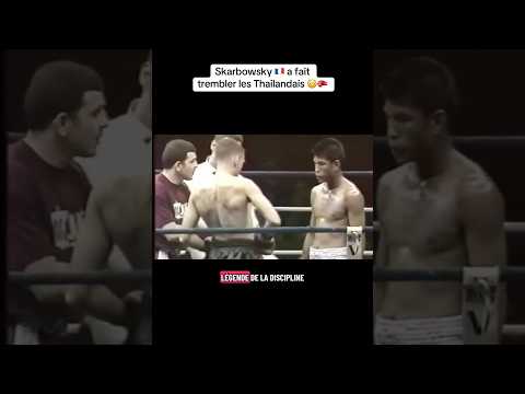 Skarbowsky 🇫🇷 a fait trembler les Thailandais 😳🥊 #kickboxing #glorykickboxing